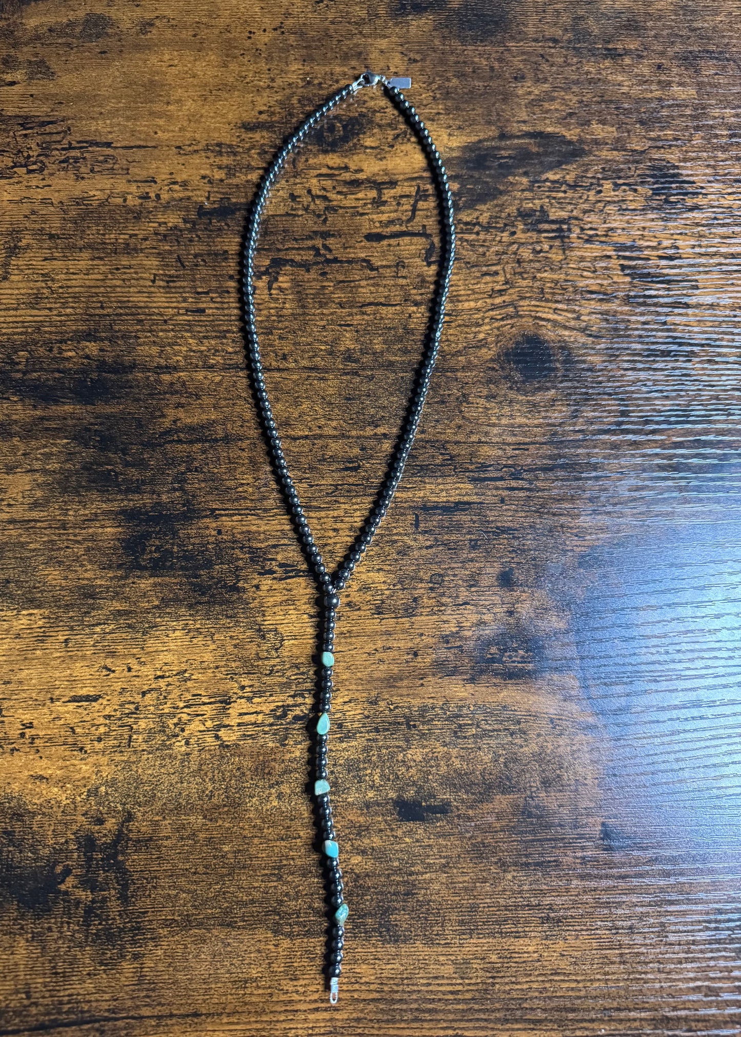 Multi stone Turquoise Lariat