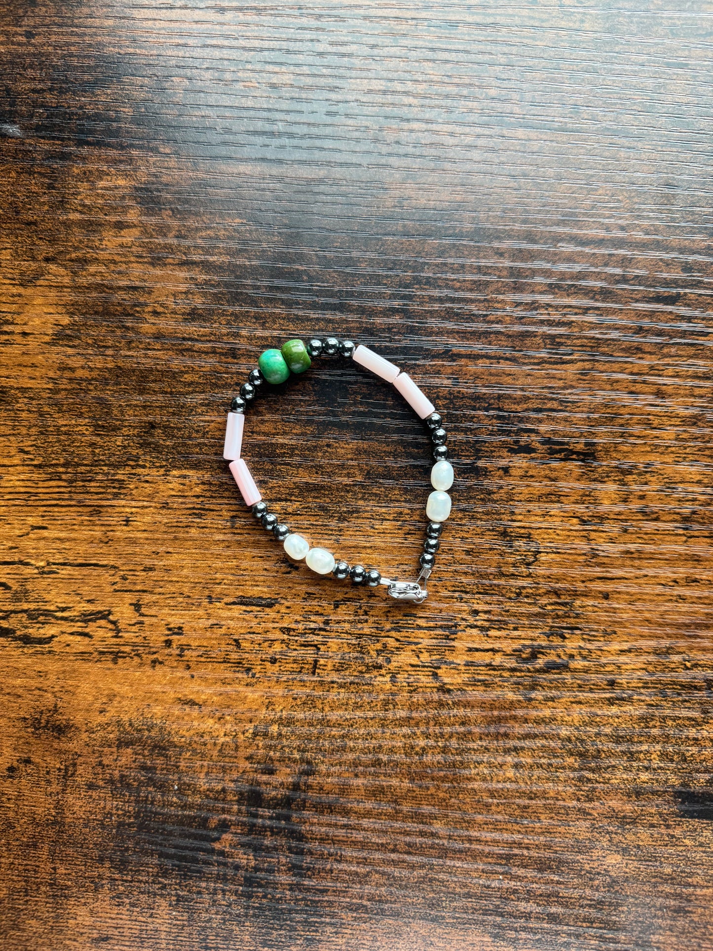Mother of Pearl and Turquoise Bracelet
