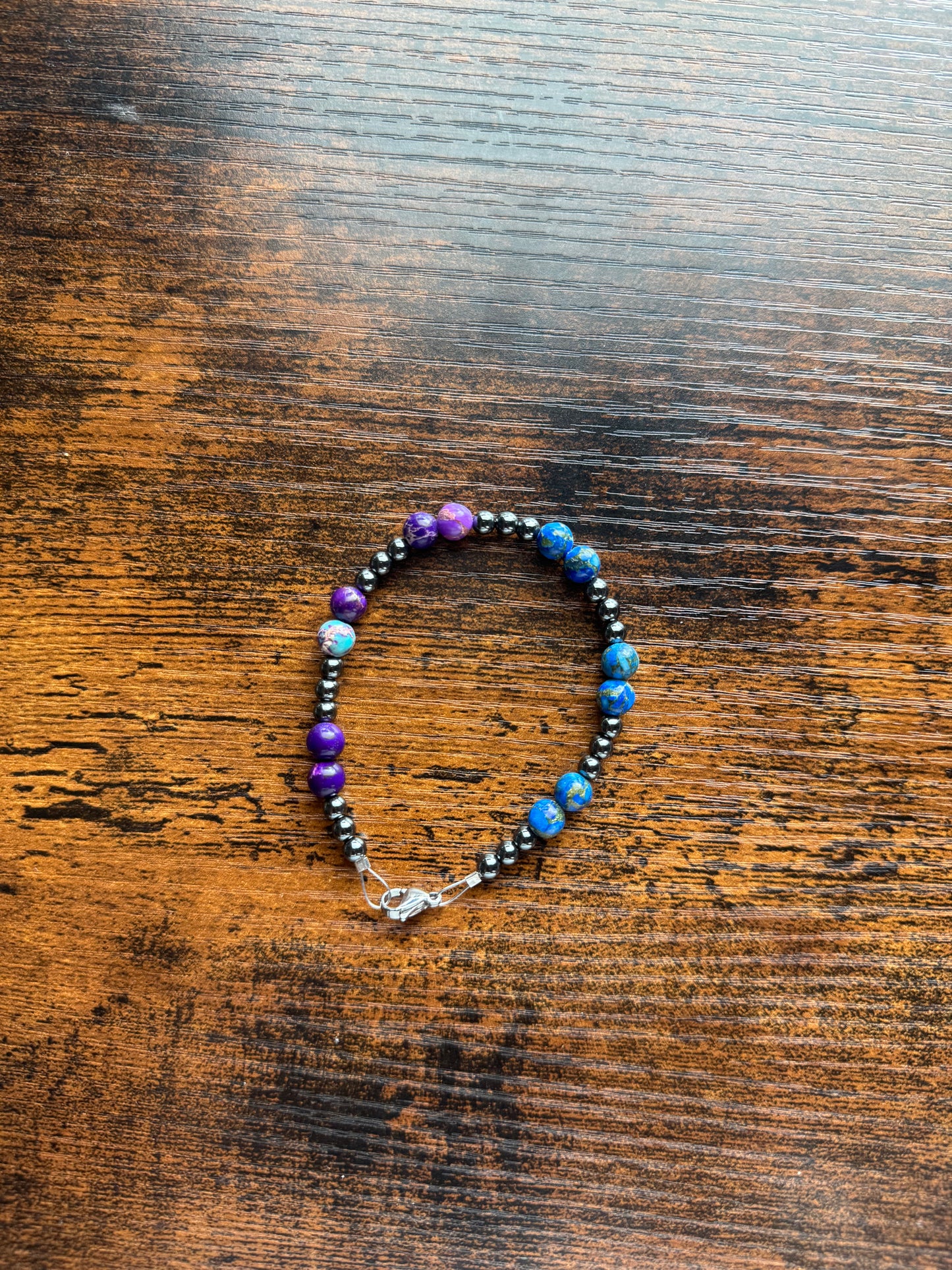 Blue and Purple Sea Sediment