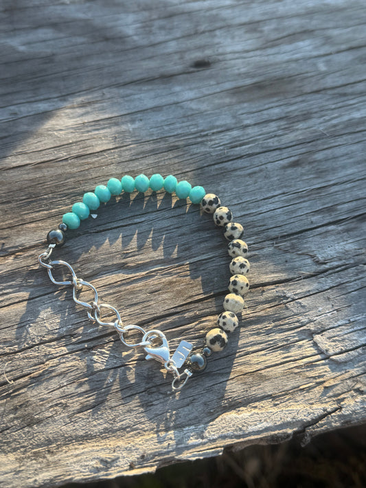Half Dalmatian Bracelet