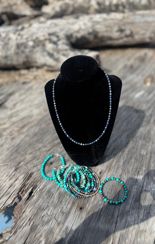 18” Blue Lapis Necklace