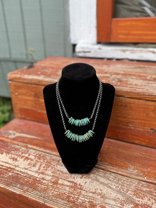 16” Turquoise Magnesite Bar